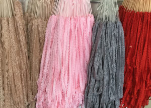 varying color lingerie straps fabric dyeing specialist