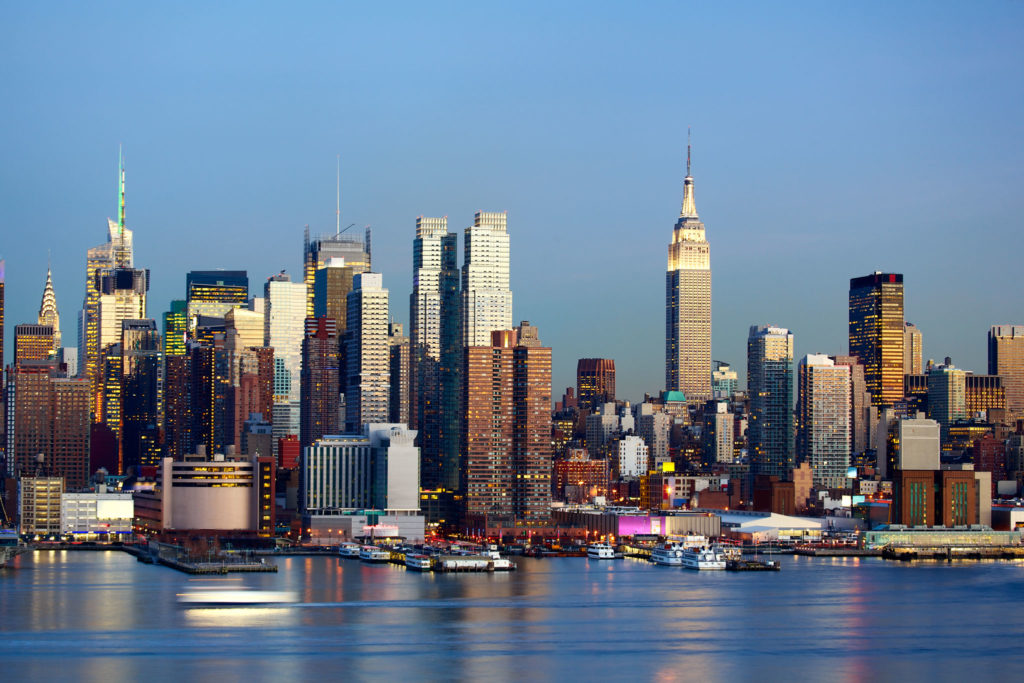 NYC skyline Metro Dyeing