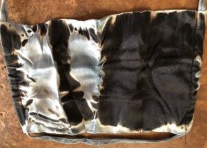 mask tie-dyeing black